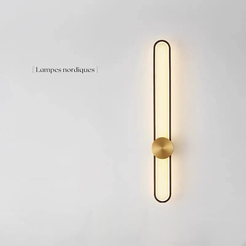 

Modern LED Wall Lamp for Living Dining Room Bedroom Bedside TV Background Aisle Sconce Home Decoration Lighting Fixture Luster