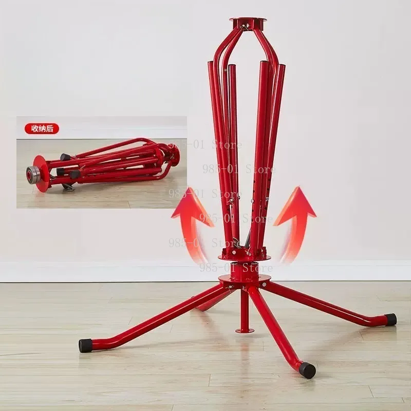 Thickened Floor Heating Pipe Holder, Heavy Duty Pipe Bearing Coil Rack for Plumbing Installation