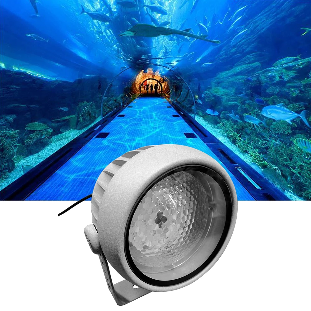 

RGBW 60W Ocean Park Dynamic Atmosphere Water Pattern Lights LED Water Ripple Floodlight Corridor Projection Spotlights