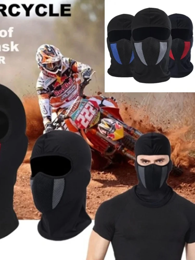 AliExpress Breathable Full Face Mask Hat for Women Motorcycle Balaclava for Men Women Cycling Sports Dustproof Windproof Scarf Headgear