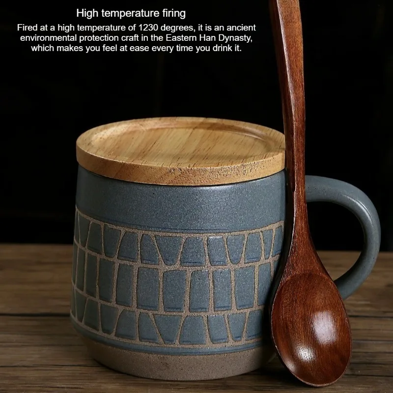 Picture 5: Large capacity ceramic mug breakfast cup