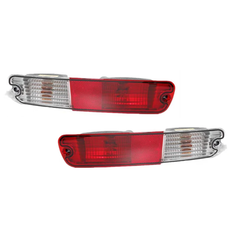 MN133775 Rear Bumper Light Car Reflector Brake Lamp With Bulb For Mitsubishi Pajero Montero V73 V75 V77 2003 2004 2005 2006 2007