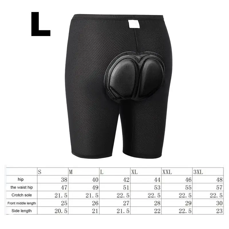 Cycling Shorts Silicone Silicone Bicycle Liner Shorts Lightweight Comfortable Shorts Sweat-Wicking Breathable Design Shorts For