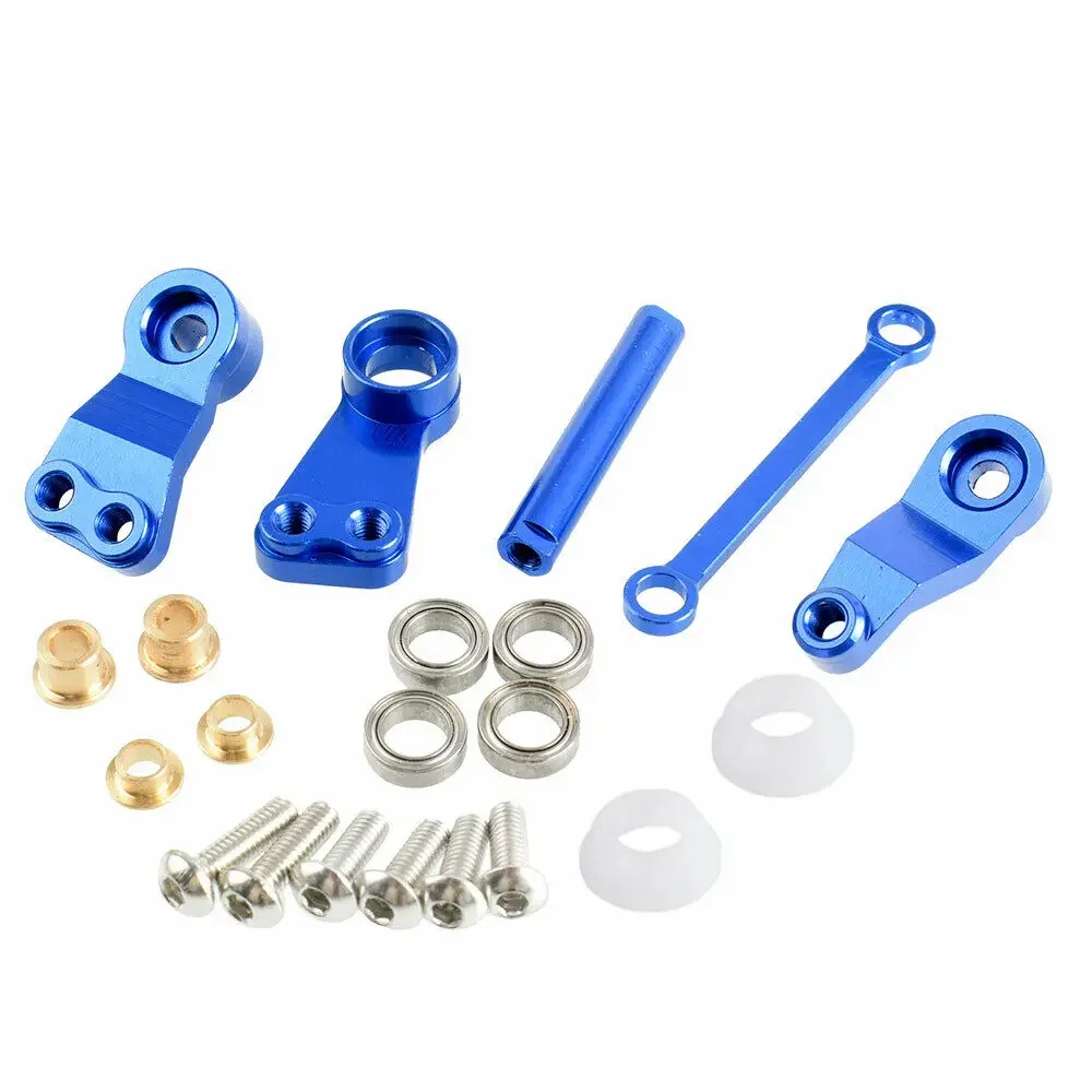 RC CC048 Aluminum Bearing Steering Bell crank Assembly For Tamiya CC-01 Toyota