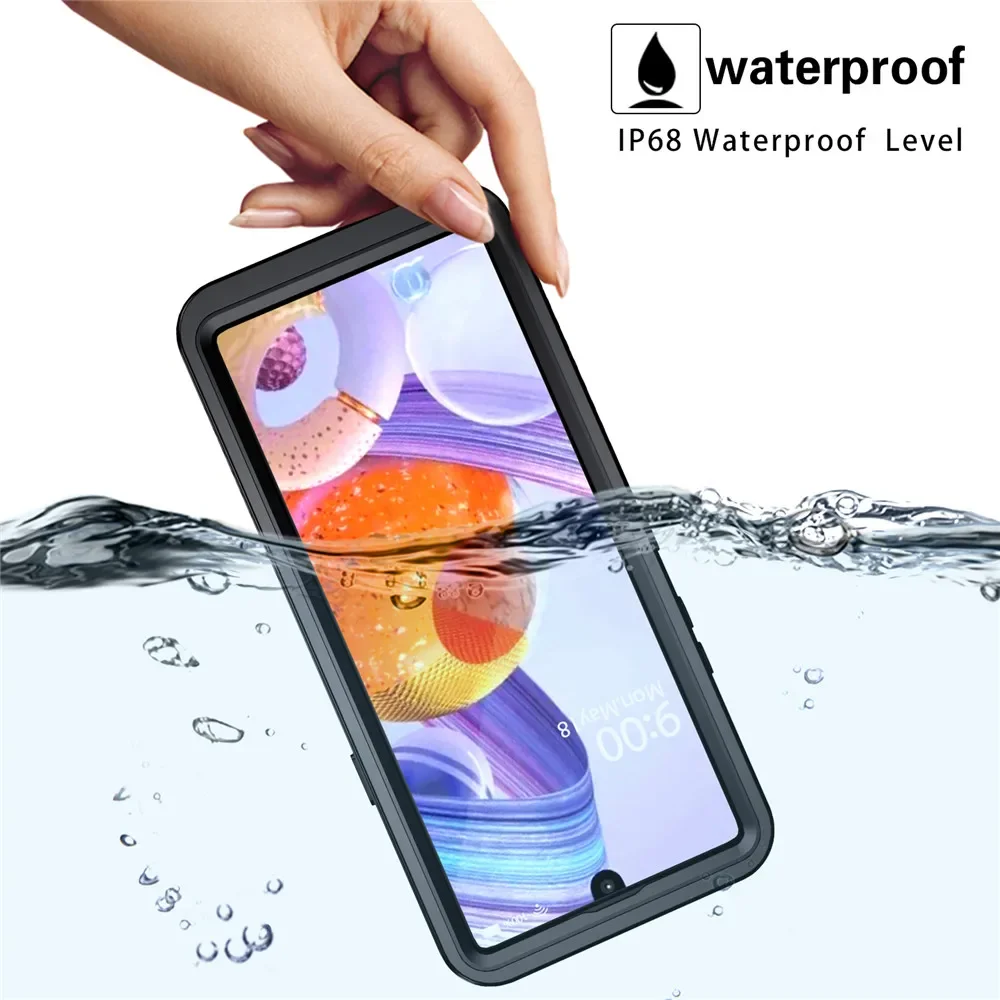 New Outdoor Sports Case ming For LG Stylo 6 2M 30MinsDiving Coque For LG Stylo 6 Funda IP68 Waterproof Swim Run Cover