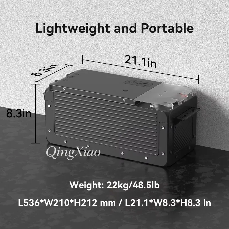 2.56Kwh Wb12200 Expansion Battery Pack For Portable Power Station Outdoor Camping Emergency Backup Long Cycle Life Safety
