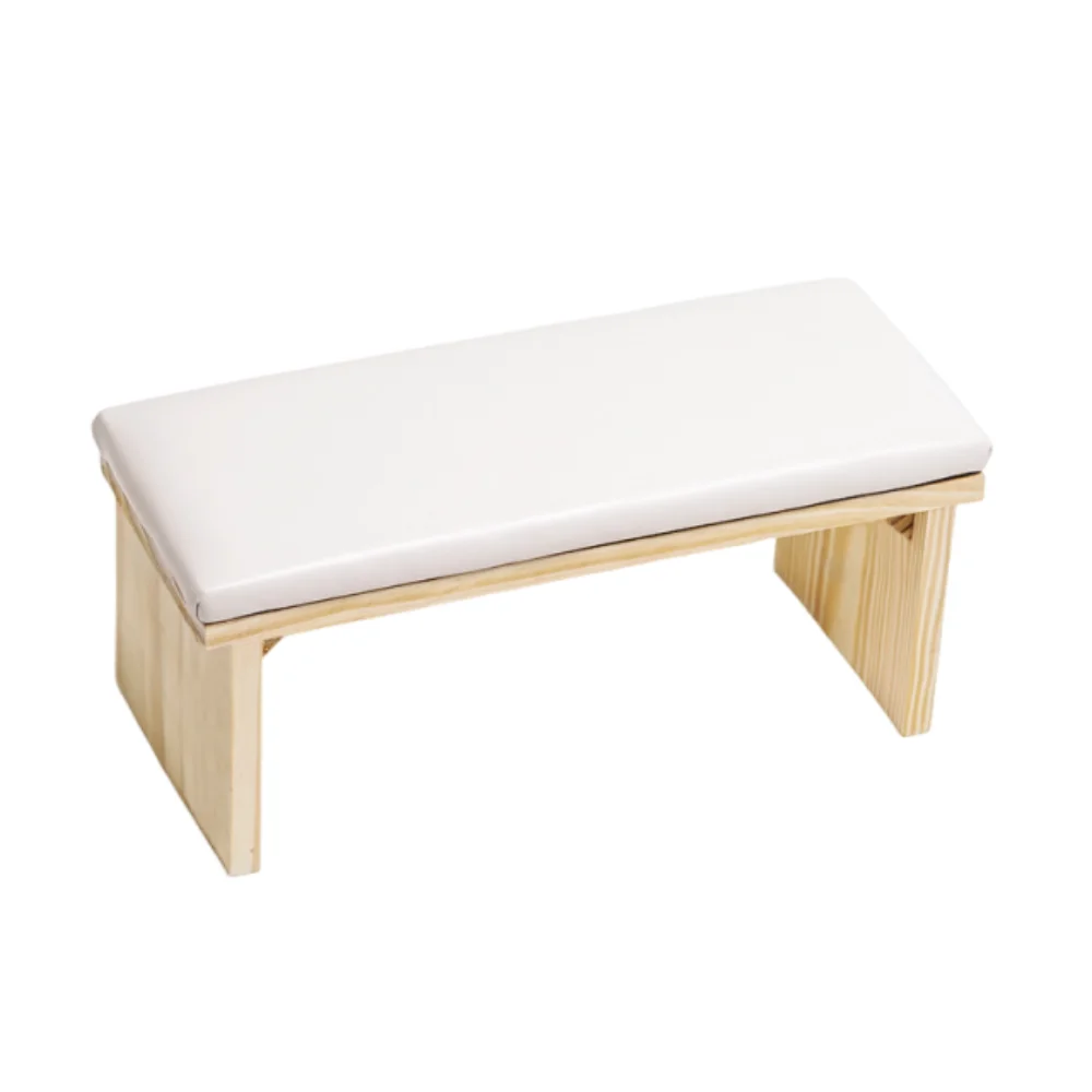 滑り止めマニキュアハンドピロー木製スタンドPUレザーアームレストスタンド快適でお手入れ簡単ネイルアートハンドクッションネイルアートツール