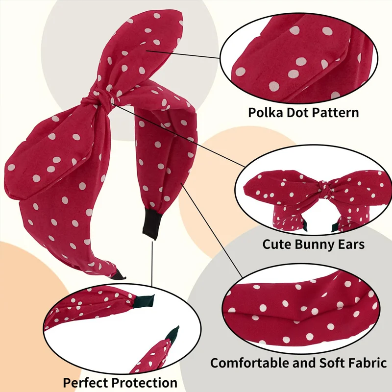 Einfarbiges Polka-Dot Kinder-H – Women Accessories Online Bewertung und Preis