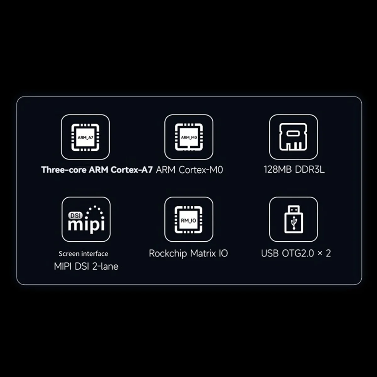 N18R dla RK3506G2 Linux Development Board RK3506 -A7 Obsługa MIPI/Display, nie spawane