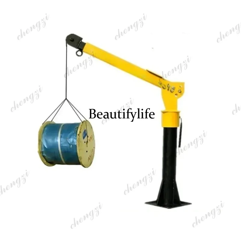 81 mini truck mounted crane Small Truck Crane with Hydraulic System Control 500 kg 8 meters