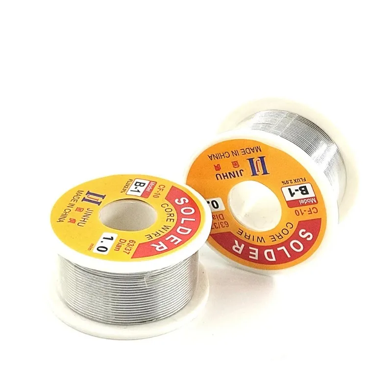 100g Tin Welding Wire Melt Rosin Core Solder Wire 63/37 Flux 2% 0.5/0.6/0.8/1.0/1.2/1.5/2.0mm Soldering Iron Tin For Electrical view 5