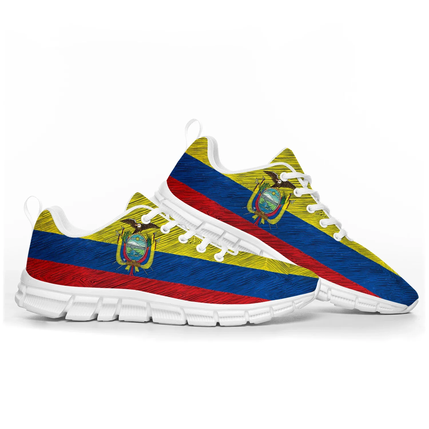 Ecuador Flag scarpe sportive uomo donna adolescente bambini bambini Sneakers Ecuador Casual personalizzato scarpe da coppia di alta qualità