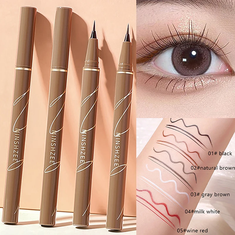 1pc ultra feiner Eyeliner wasserdichter schweiß fester flüssiger Eyeliner Stift langlebige profession elle Make-up Augen kosmetik