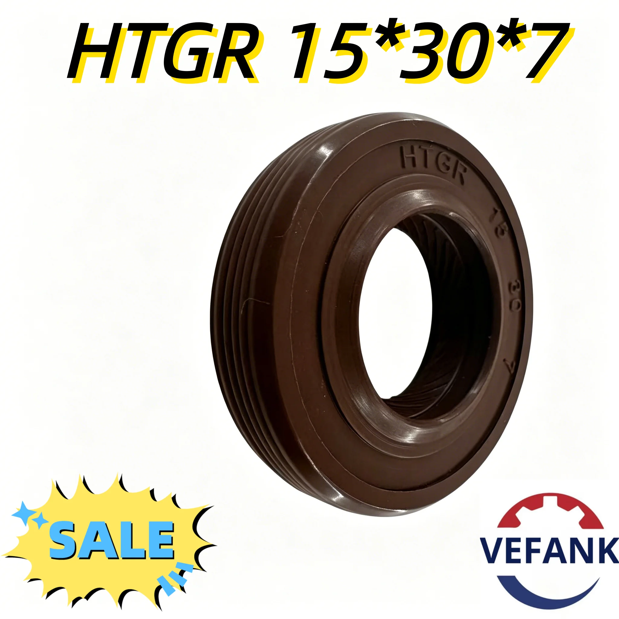 Top-Rated 15x30x7 Oil Seal: NBR Rubber, Spring-Loaded Lip for Maximum Efficiency & Long Life
