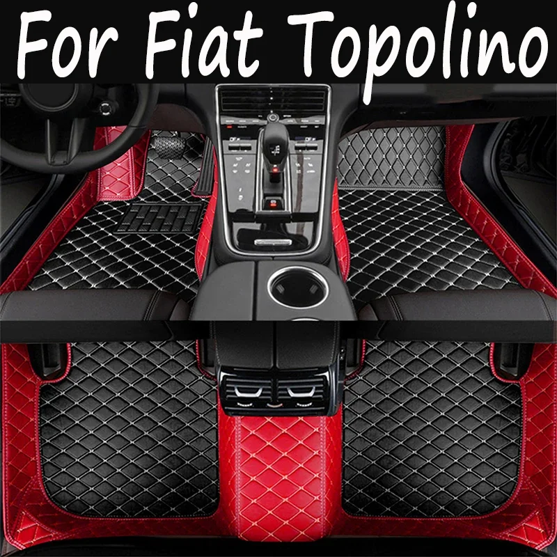 

Car Floor Mats For Fiat Topolino 500 2012 2011 Auto Interiors Accessories Styling Custom Foot Rugs Products Replacement Parts