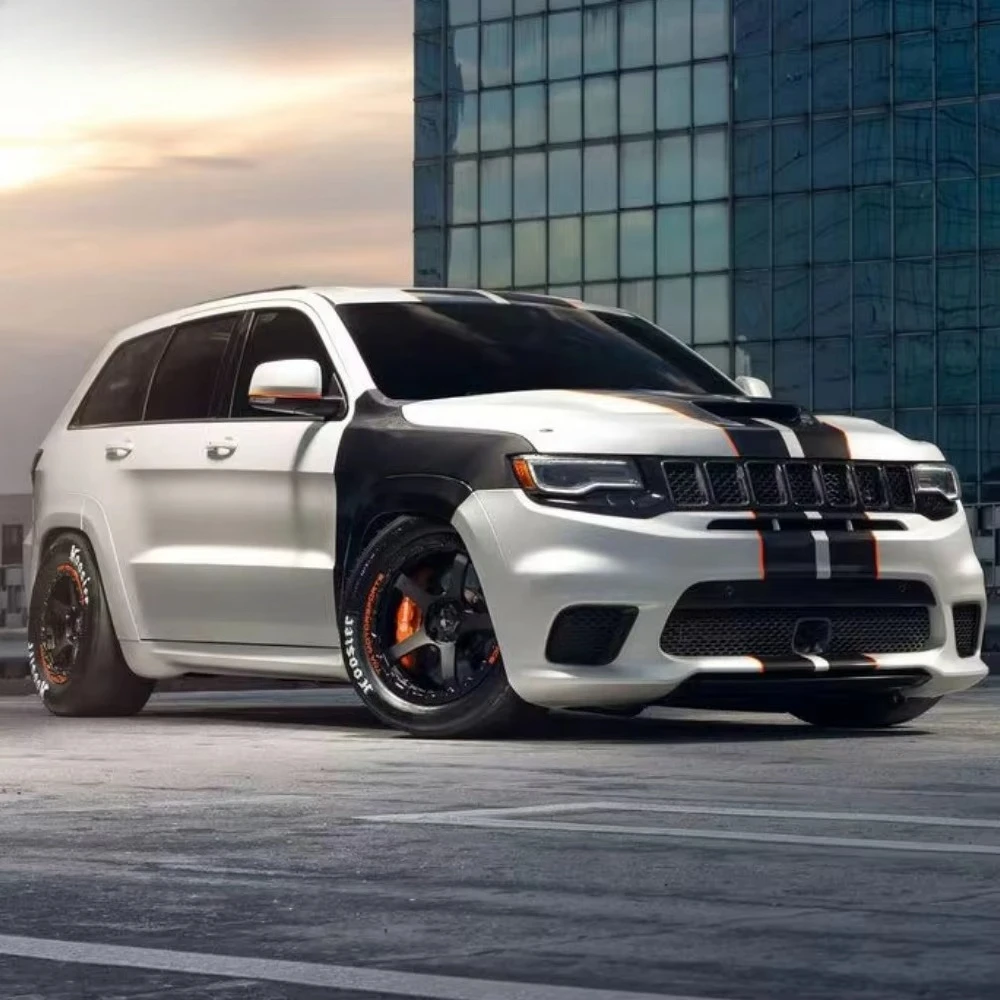 High Quality ChaoMing Wet Carbon Fiber Fender Flares for 2014-2023 Grand Cherokee Upgrade R Style - Detail 1