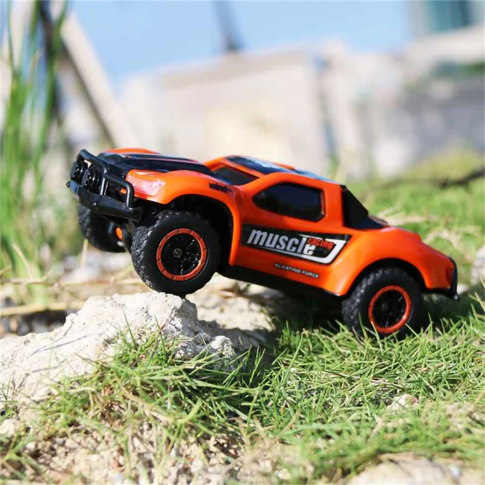 1/43 2.4G 4WD mini Rc Car Toys Electric 14km/h Truck Vehicle Model Kids Drift Toys Remote Control Cars Boys Toys for 10 YearOld