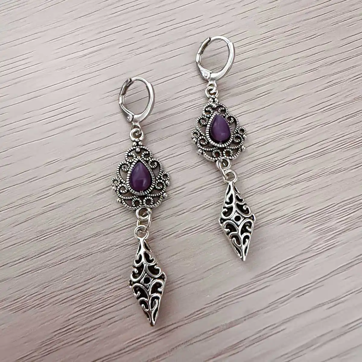 Purple Engraved Wat…