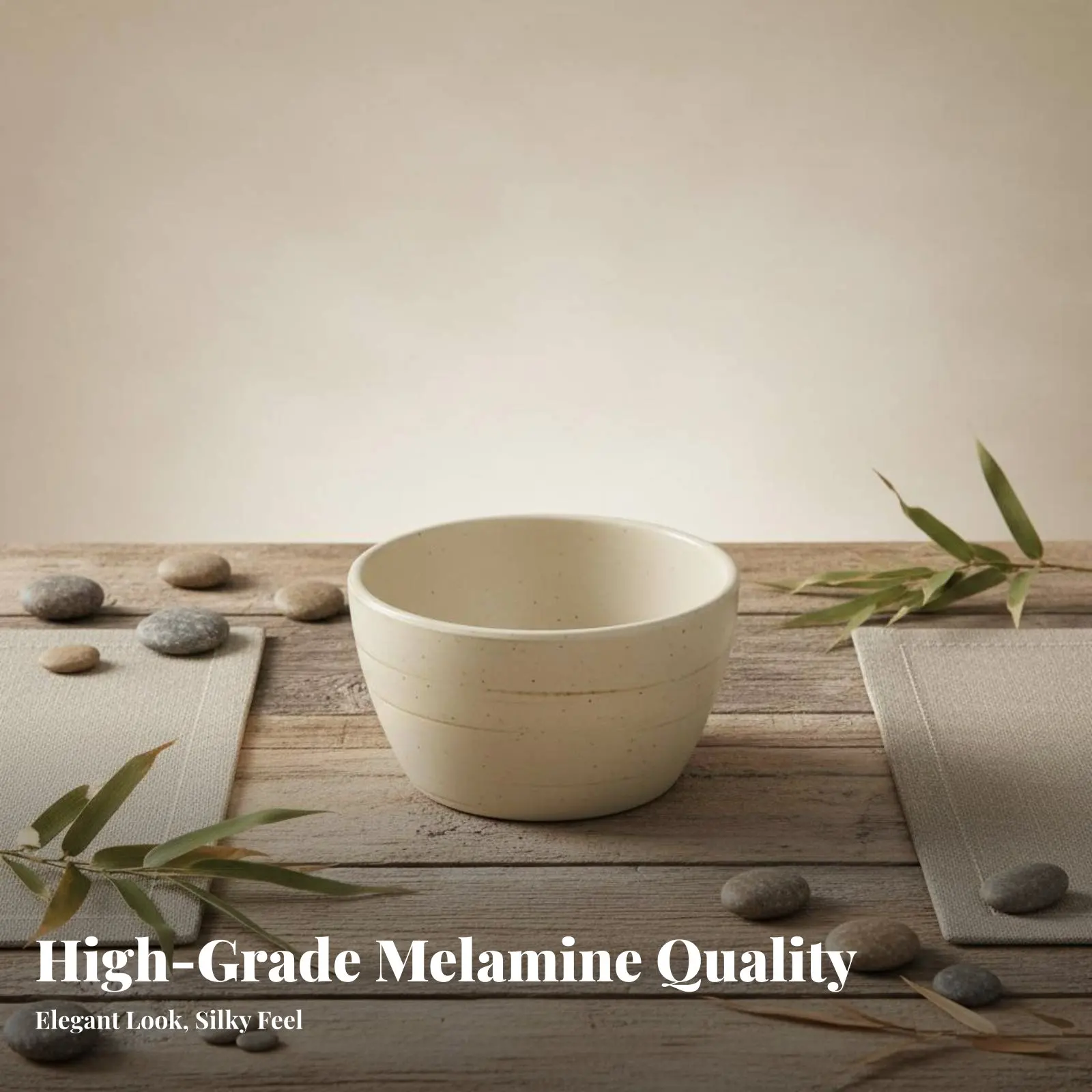 

Melamine Dinnerware Set, Japanese Minimalist Hot Pot Tableware, Bowl, Mug, Plate, Striped, Anti-Slip, Wholesale