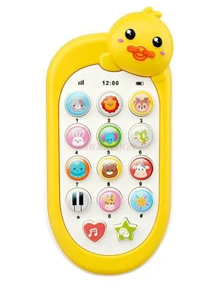 Children's simulated mobile phone toy baby early education girl boy 0 music 2 phone 1-3 years old 6 baby 12 months