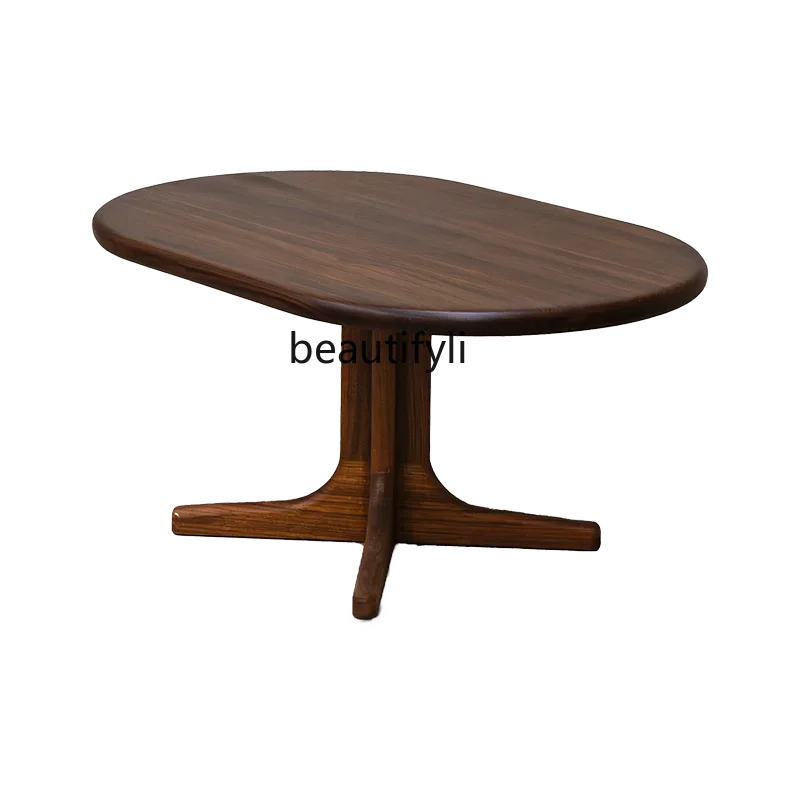 

A57 Medieval, Nordic retro solid wood coffee table, wabi-sabi coffee table, high-value niche