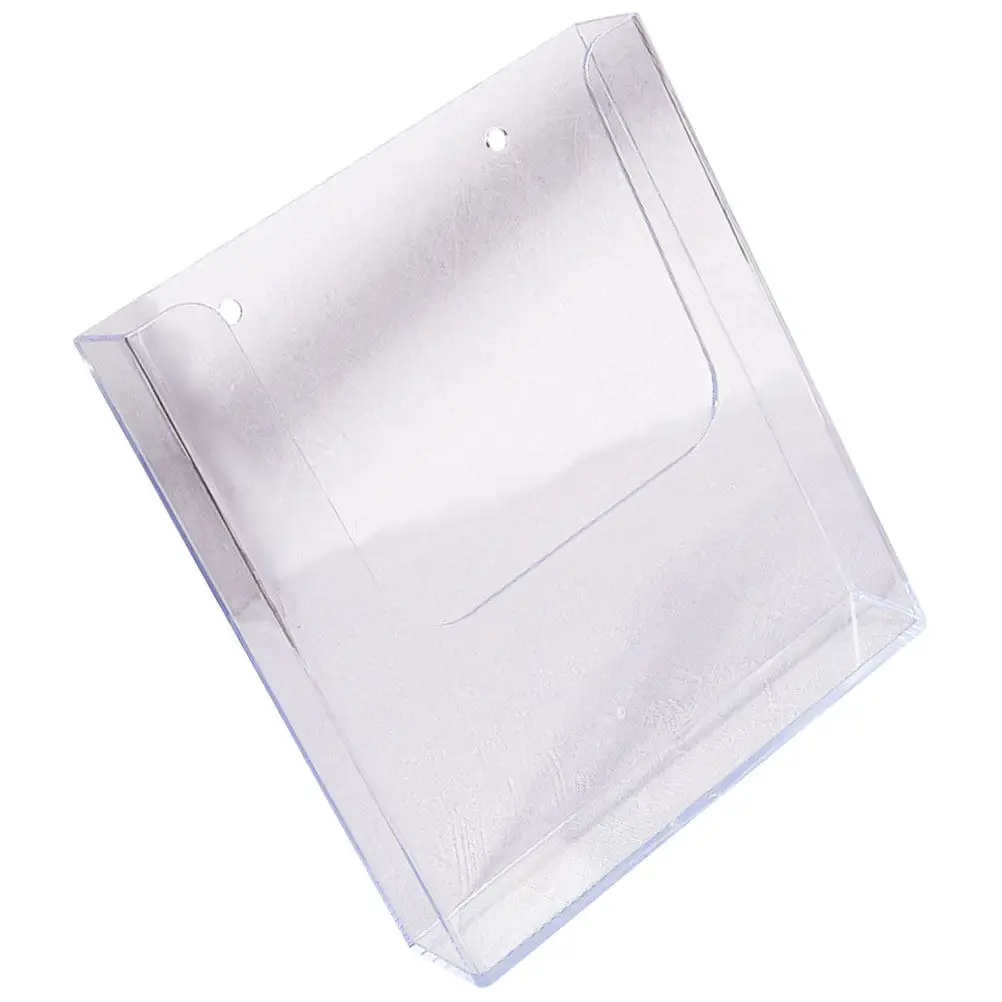 

Прозрачный органайзер для файлов, современная настольная подставка для документов, журналов, литературы, прозрачный держатель для брошюр, офисный органайзер для хранения