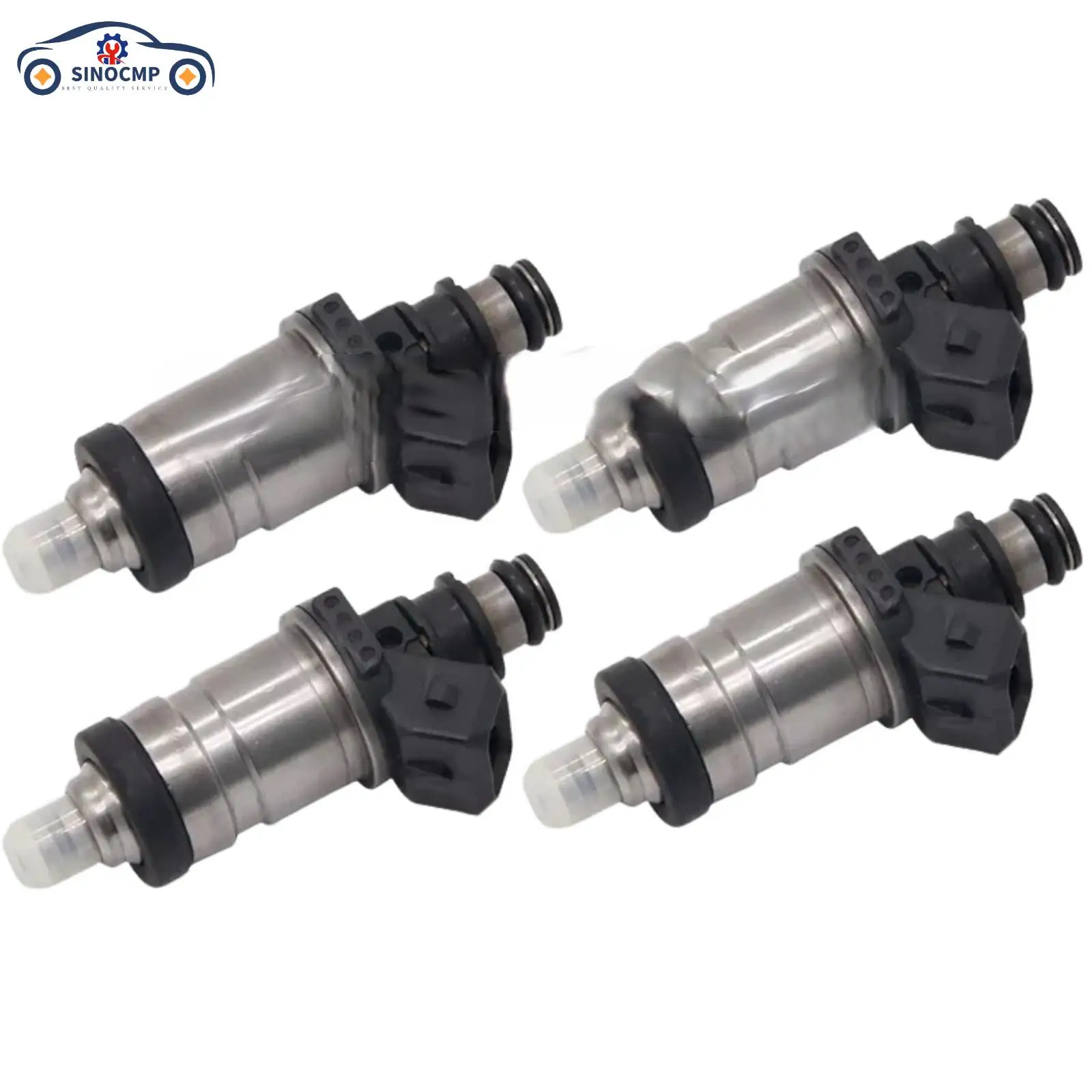 

06164PL2L00 06164PK2010 06164-P0A-000 FJ267 SINOCMP 4PCS FUEL INJECTORS FOR 1997-1990 HONDA ACCORD PREDULE 2.0L 2.2L