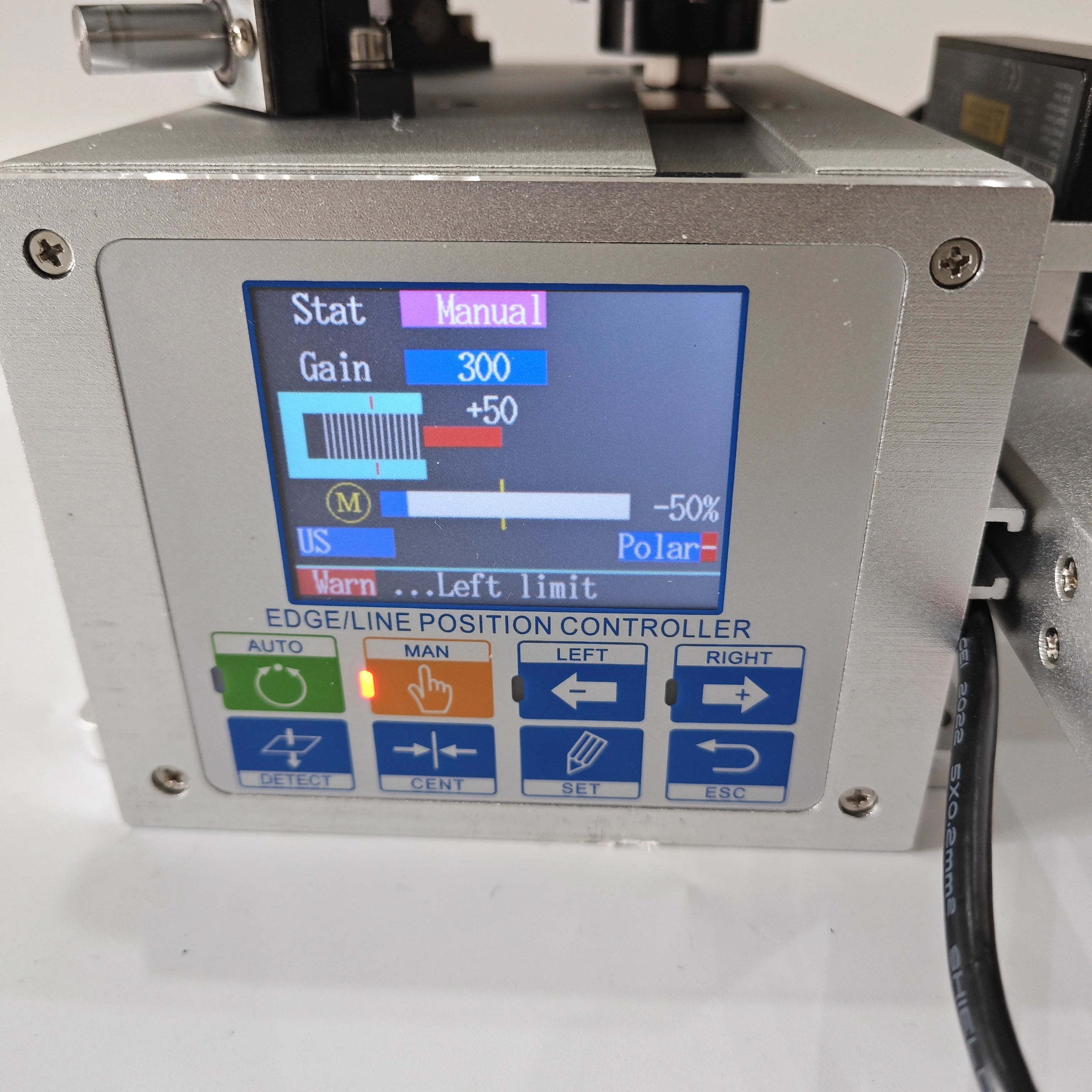 Servo Web Guiding System | EPC Edge & Line Position Controller with Ultrasonic Sensor