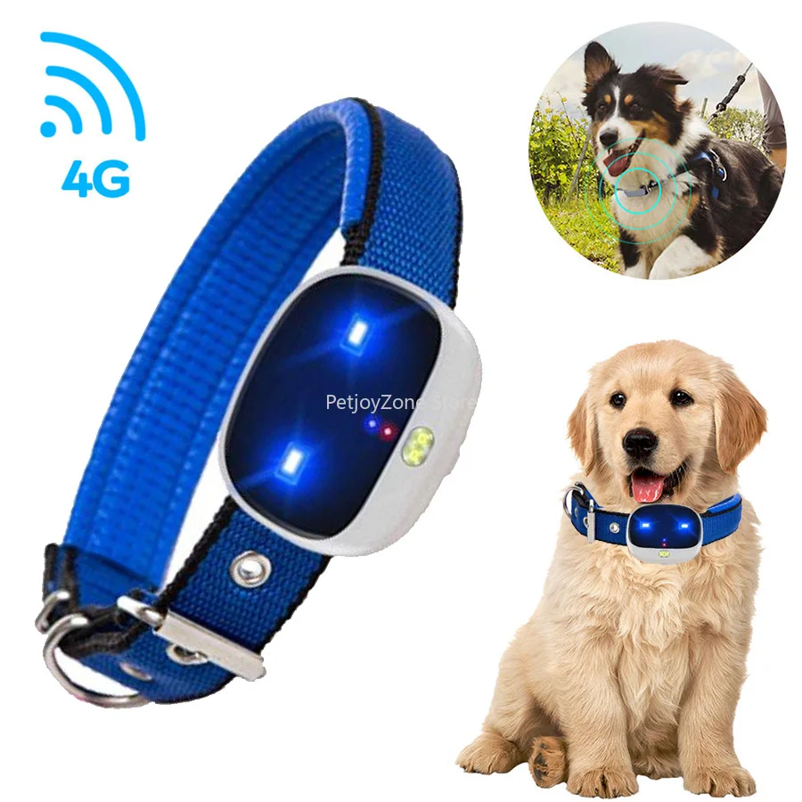 

Multifunctional Animal Tracking Device Mini Wireless Geo Fence Locator Free App Control 4G GPS Cat Dog Pet Tracker Collar