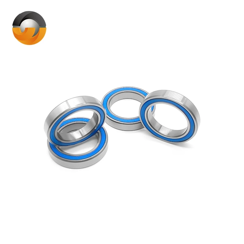 10PCS 6805 2RS 베어링 25*37*7mm ABEC-7 미터법 얇은 섹션 볼 베어링 파란색 밀봉 6805RS 61805RS 6805 RS