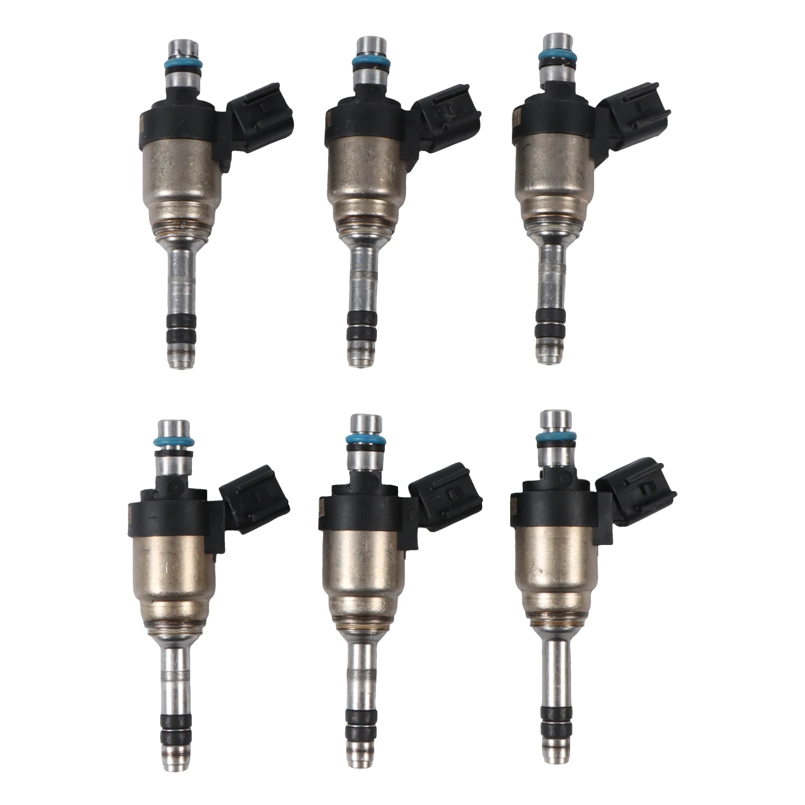 SINOCMP 6pcs Fuel Injector Nozzle 35310-3C550 353103C550 For Kia Hyundai Azera Genesis Coupe Santa Fe 3.3L 3.8L V6 Engine Parts