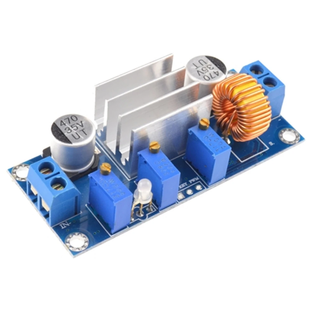 DC-DC Buck Power Supply Module Adjustable 4.5V-30V to 0.8V-30 V 5A Max Non-isolation Step-down Module Board Automatic Protection