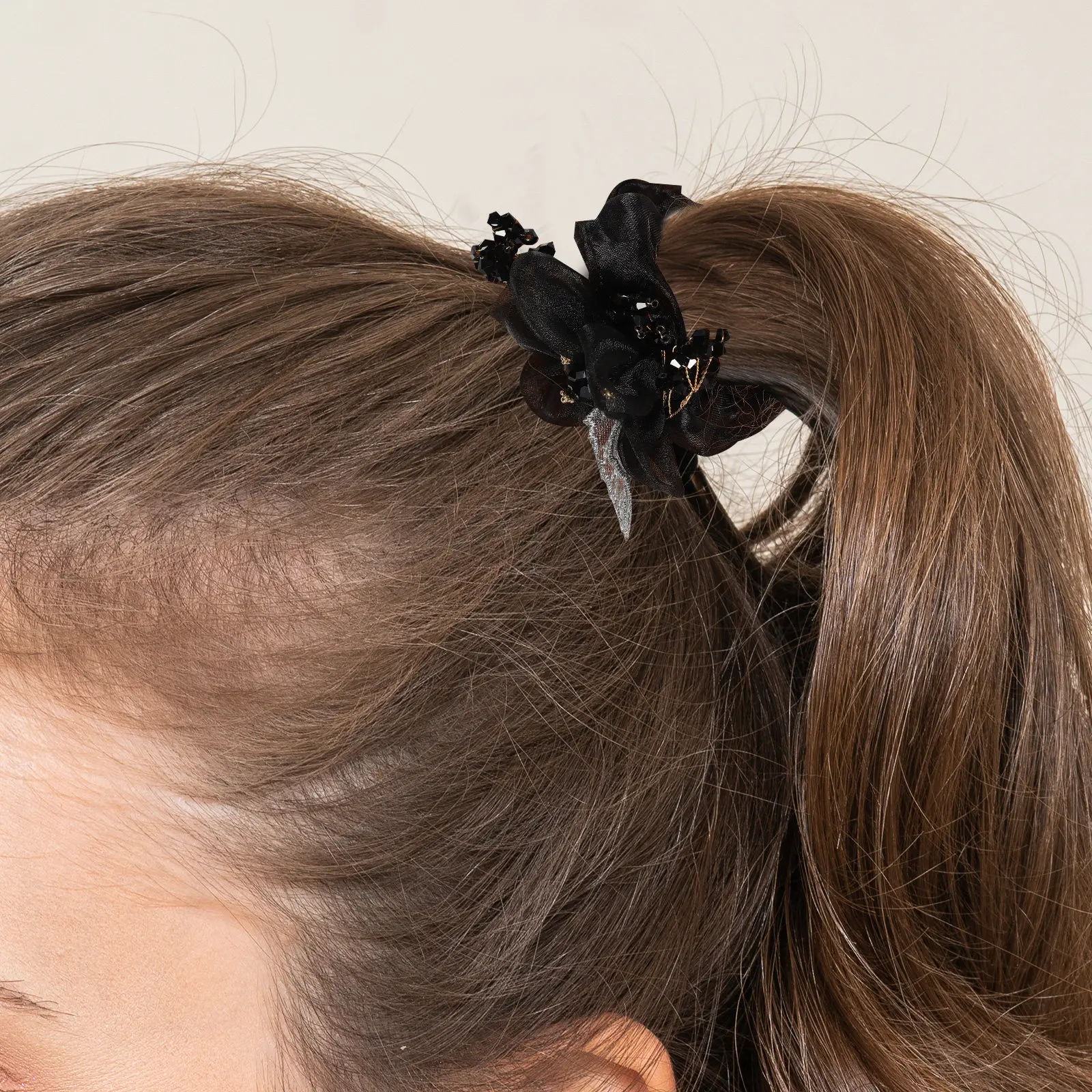 

2Pcs Scrunchies for Women Elastic Hair Scrunchies Large Bun Holders Stylish Comfortable Hair Accessories Gift for Friends Family