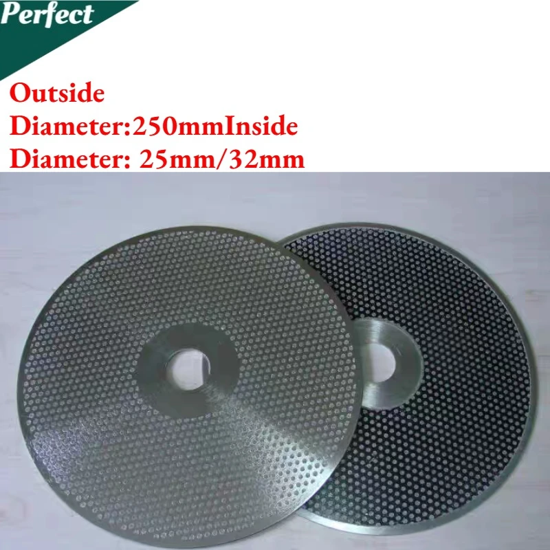 1PCS Dentist Lab Tool Dental Diamond Disc Trimming Plaster on Model Cleaning Work Diameter 250mm (10 Inch) Inner 25mm/32mm