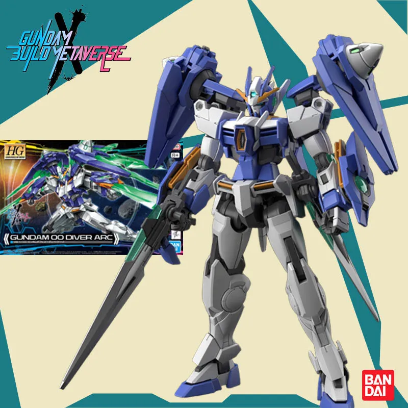 

Bandai Genuine HG 1/144 OO DIVER ARC GUNDAM Anime Action Figure Assembly Model Toys Boys Girls Kids Gift Collectible Model