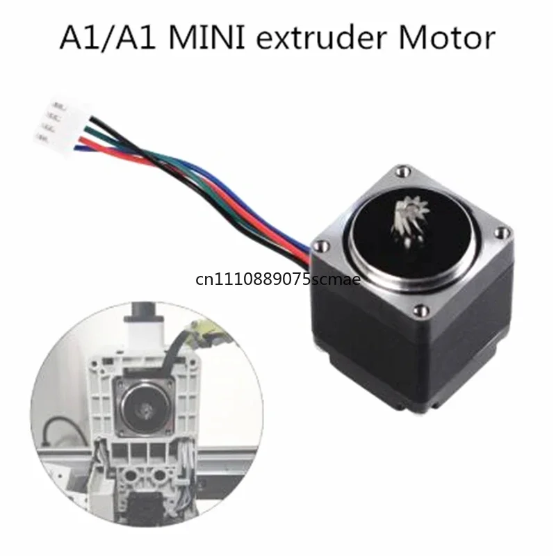 28mm Stepper Motor For Bambu Lab A1/A1 MINI Extruder 3D Printer Replacement Part With Cable