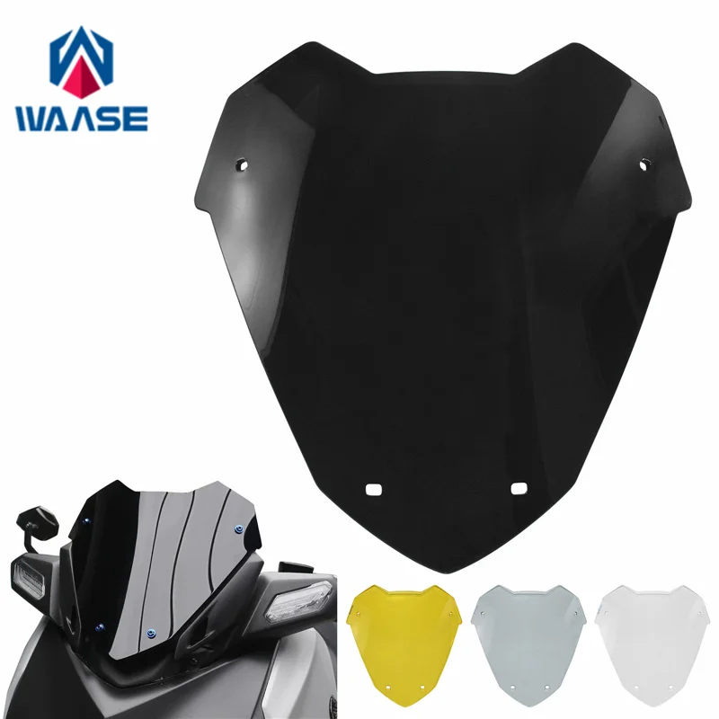 

waase для Yamaha X-MAX 300 XMAX 300 2023 2024 2025 ветровое стекло ветровой дефлектор щит экран козырек стекло