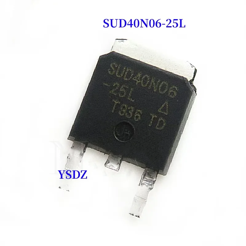 10PCS/LOT SUD40N06-25L 40N06 TO252 IN STOCK