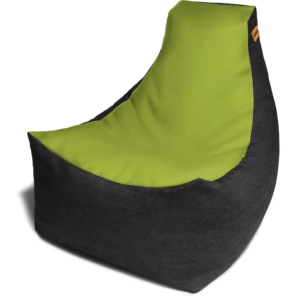 

Green Premium Vinyl/K Denim Bean Bag Chair