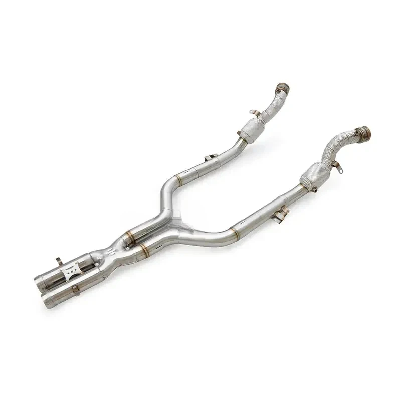 

Stainless Steel Exhaust Downpipe with Catalytic Converter Performance Parts Fit S600 5.5T W221 2006-2013