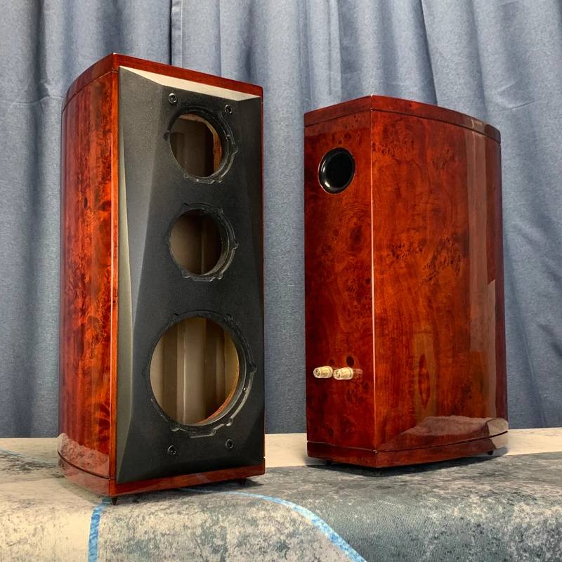 

6.5/8 Inch Speaker Cabinet Handmade Empty Box Three-way Classic Style Speaker Birch Plywood Baltic Waist Drum Radian HIFI DIY