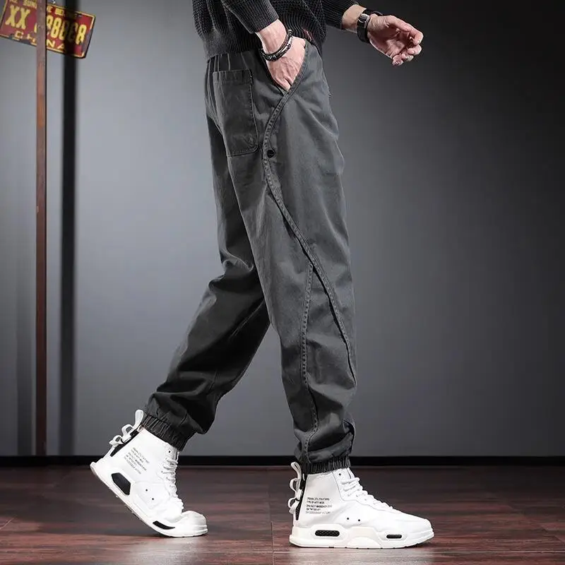 

Men's Clothing Man Y2K Joggers Baggy Sweats Man Plus Size Sweatpants Leisure Streetwear Working Pants for Man Cargo Pants