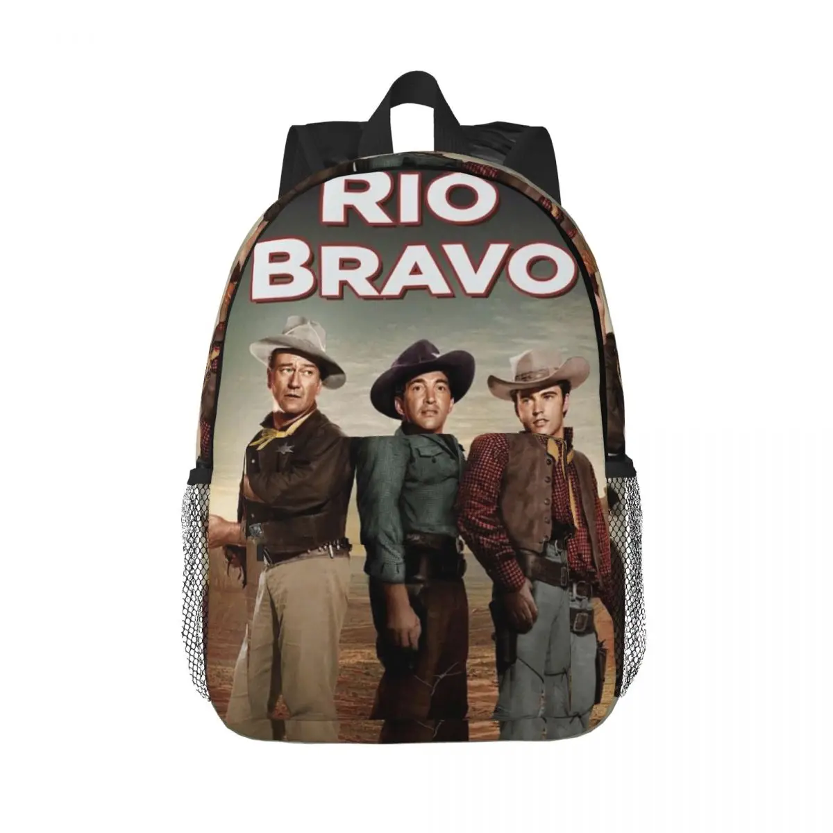 

Рюкзак из фильма Rio Bravo, Лидер продаж, рюкзак большой емкости для мальчиков и девочек, сумка для книг, сумки на плечо для мужчин, женщин, детей, школьная сумка