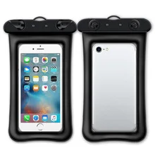 Cell Phone Waterproof Bag Inflatable Bladder Cell Phone Case Touch Screen Diving Sealing Bag Swimming Protective Case