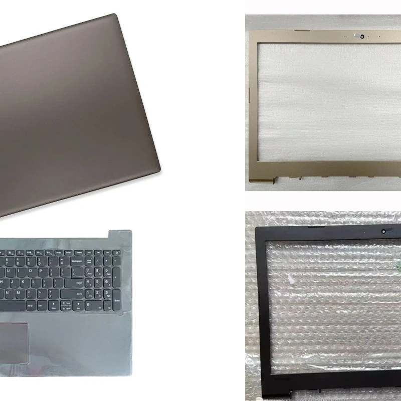 

NEW For Ideapad 520-15 520-15IKB Laptop LCD Back Cover Palmrest Upper Case Keyboard With fingerprint hole 520-15