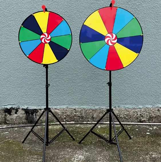 Hot-Selling Lottery Lucky Turntable Prop – Rewritable Bracket Turntable for Game Activities & Prize Draws