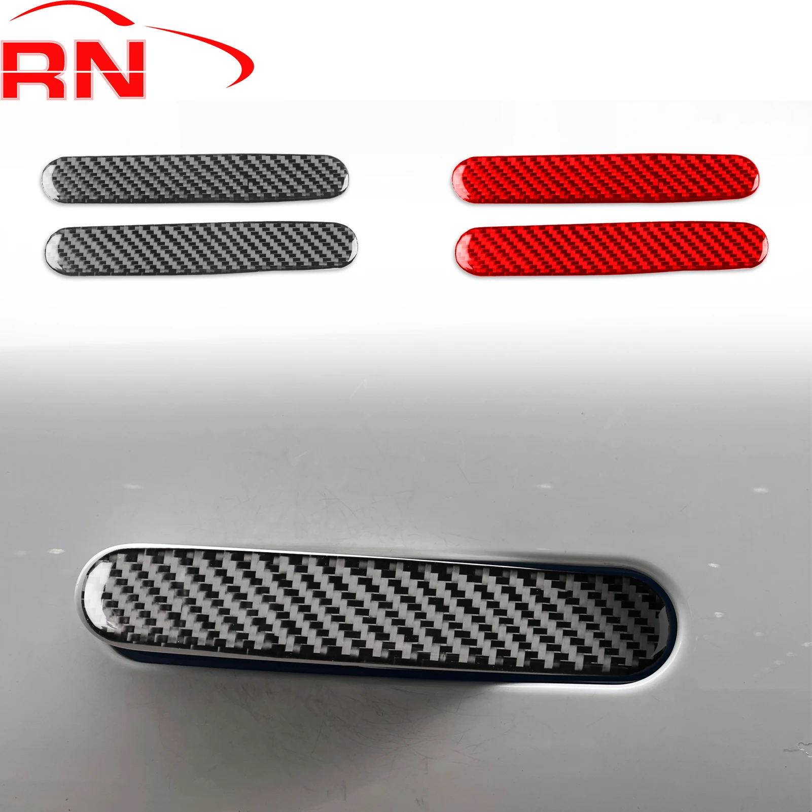 

Для Jaguar F-TYPE 2013-2024 модифицированная внешняя дверная ручка из углеродного волокна, черные аксессуары для фортепиано, декоративные наклейки