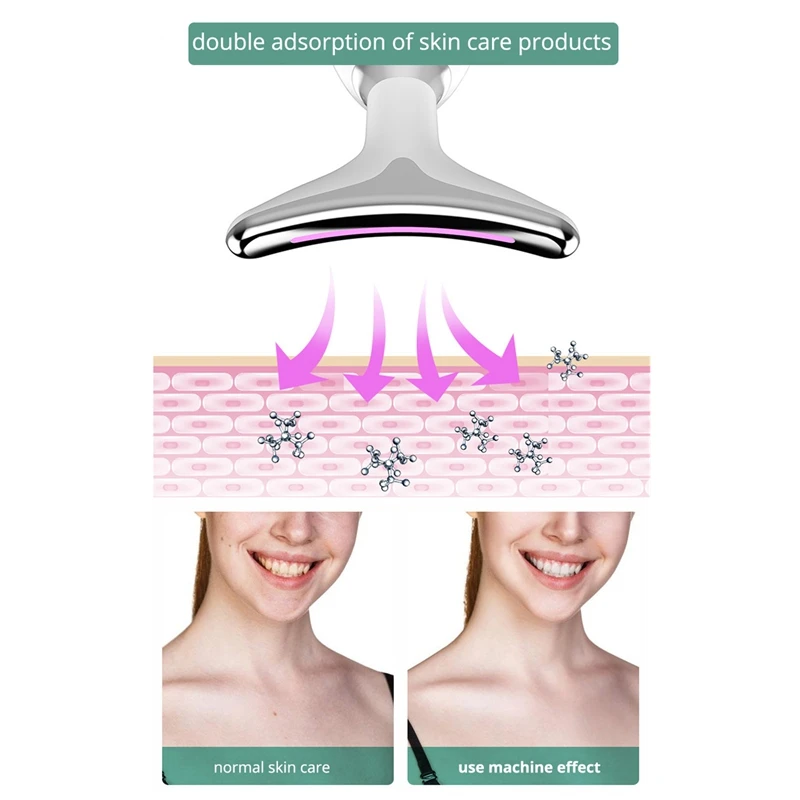 เครื่องอุปกรณ์ความงามใบหน้าโฟตอน LED สำหรับผู้หญิงเครื่องกำจัดริ้วรอยแบบ microcurrent ไฟฟ้าอุปกรณ์ความงามพลาสติก