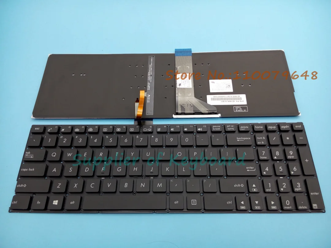 

New For ASUS K501 K501L A501L K501U K501UB K501UQ K501UW K501UX R516L R516LB R516LX FX51L FX51LB FX51LX Chinese Keyboard Backlit