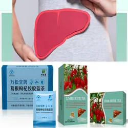 Easy To Carry Drunk Liver Damage Teabags Protect the Herbal Liver Detox Cleanse Tea